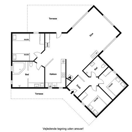 Lovely Hot-tub House In Klitmoller, 100 Meters From The North Sea Thisted